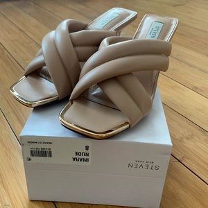 Steven New York Imara Sandal Nude Size 8M